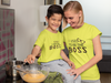 I Am The Boss Mother And Son Yellow Matching T-Shirt- KidsFashionVilla