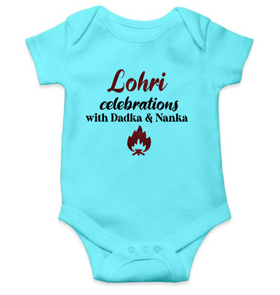 Lohri Celebrations Rompers for Baby Boy- KidsFashionVilla