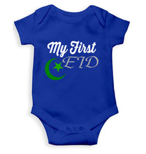Load image into Gallery viewer, My 1st Eid Rompers for Baby Boy- KidsFashionVilla
