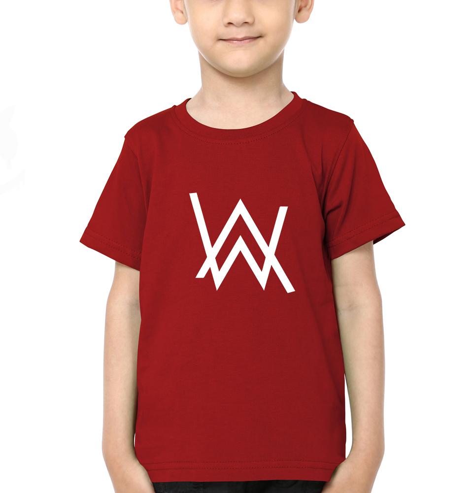 Alan Walker Half Sleeves T-Shirt for Boy-KidsFashionVilla