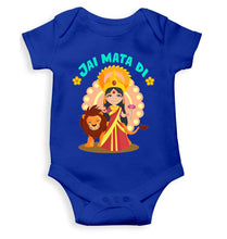 Load image into Gallery viewer, Jai Mata Di Navratri Rompers for Baby Girl- KidsFashionVilla
