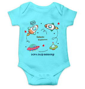 Spaceships Rompers for Baby Boy- KidsFashionVilla