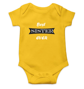 Best Sister Ever Rompers for Baby Girl- KidsFashionVilla