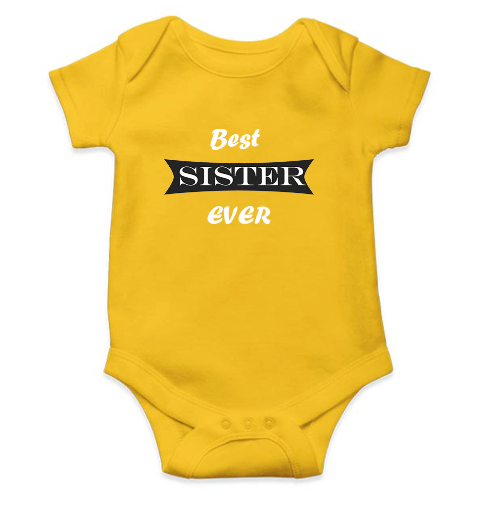 Best Sister Ever Rompers for Baby Girl- KidsFashionVilla