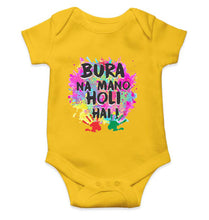 Load image into Gallery viewer, Bura Na Mano Holi Hai Rompers for Baby Boy - KidsFashionVilla
