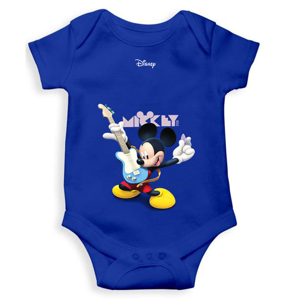 Playing Guitar Cartoon Rompers for Baby Boy- KidsFashionVilla