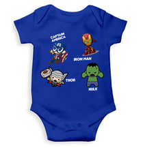 Load image into Gallery viewer, Super Heros Rompers for Baby Girl- KidsFashionVilla
