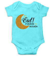Load image into Gallery viewer, Custom Name Eid Mubaarak Rompers for Baby Boy- KidsFashionVilla

