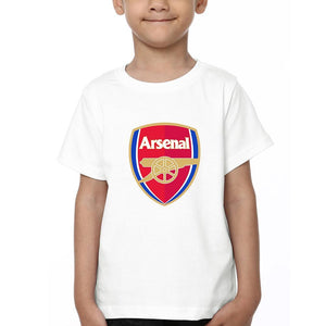 Arsenal Half Sleeves T-Shirt for Boy-KidsFashionVilla