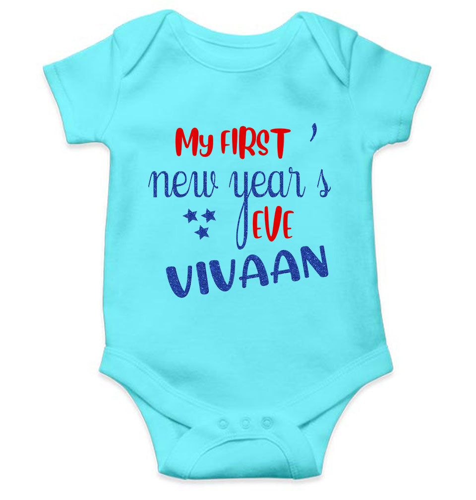 Customized Name My First New Year Rompers for Baby Boy- KidsFashionVilla
