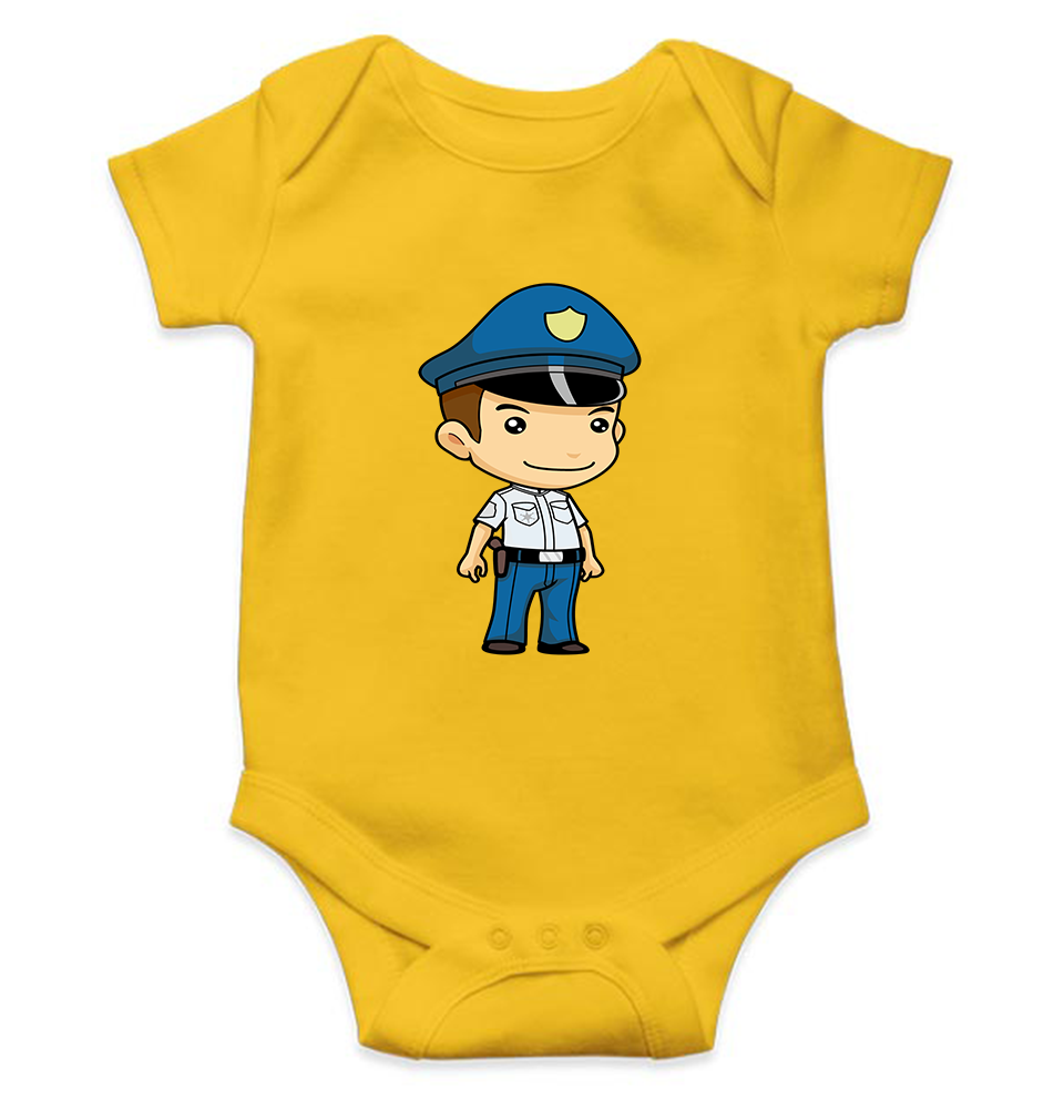 Future Police Rompers for Baby Boy- KidsFashionVilla