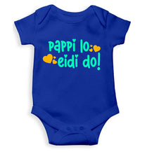 Load image into Gallery viewer, Pappi Lo Eidi do Eid Rompers for Baby Boy- KidsFashionVilla
