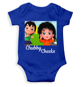 Chubby Cheeks Poem Rompers for Baby Girl- KidsFashionVilla
