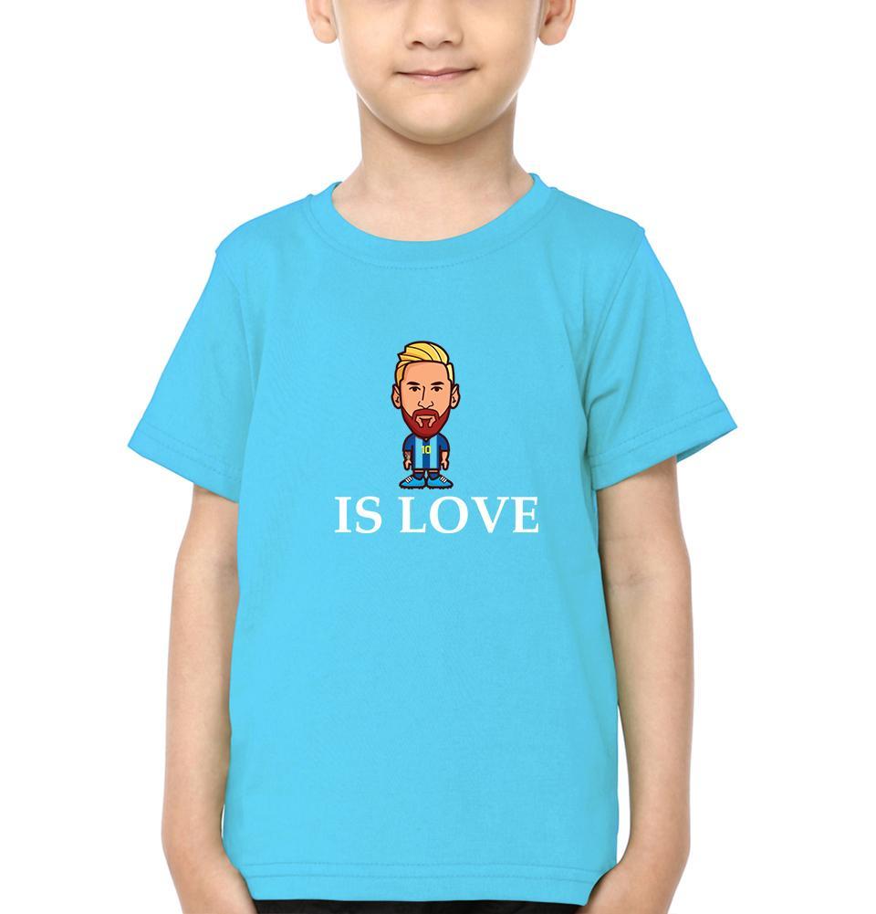 Messi Half Sleeves T-Shirt for Boy-KidsFashionVilla
