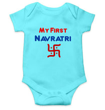 Load image into Gallery viewer, My First Navratri Rompers for Baby Girl- KidsFashionVilla
