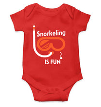 Load image into Gallery viewer, Snorkeling Is Fun Rompers for Baby Girl- KidsFashionVilla
