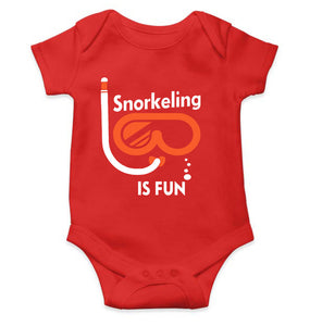 Snorkeling Is Fun Rompers for Baby Girl- KidsFashionVilla