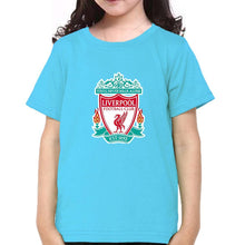 Load image into Gallery viewer, Liverpool Half Sleeves T-Shirt For Girls -KidsFashionVilla
