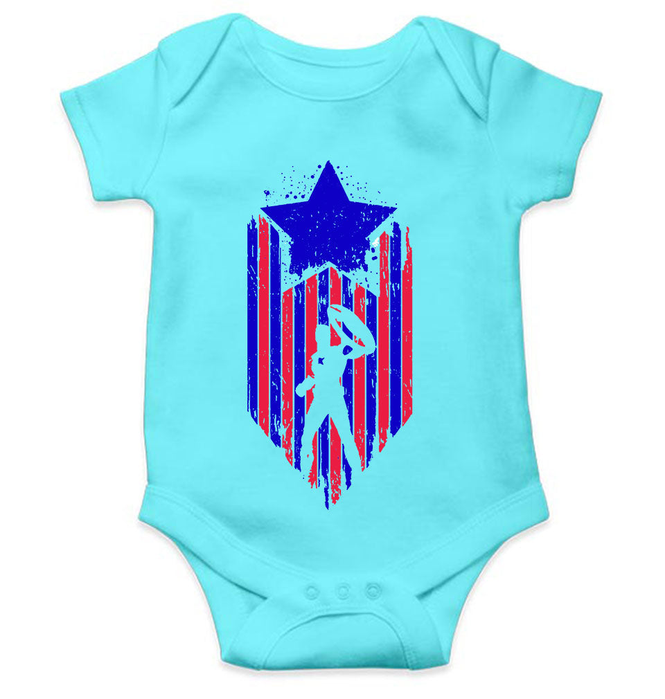 Captain America Web Series Rompers for Baby Boy- KidsFashionVilla