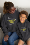 Awesome Mom Son Mother And Son Black Matching Hoodies- KidsFashionVilla