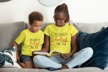 Load image into Gallery viewer, Luckiest Son Mother And Son Yellow Matching T-Shirt- KidsFashionVilla
