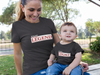 The Legend Mother And Son Black Matching T-Shirt- KidsFashionVilla