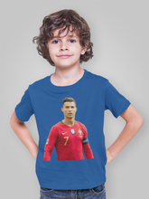 Load image into Gallery viewer, Ronaldo Half Sleeves T-Shirt for Boy-KidsFashionVilla
