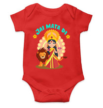 Load image into Gallery viewer, Jai Mata Di Navratri Rompers for Baby Girl- KidsFashionVilla
