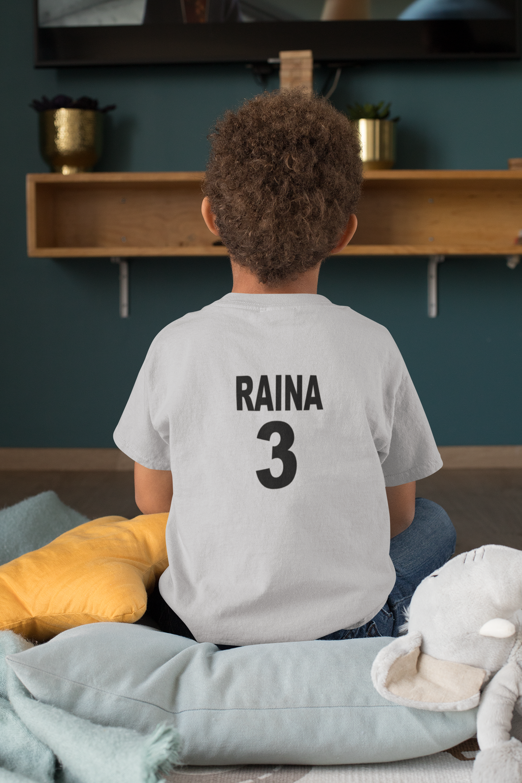 Raina 3 Half Sleeves T-Shirt for Boy-KidsFashionVilla