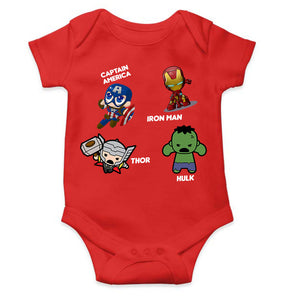 Super Heros Rompers for Baby Boy- KidsFashionVilla