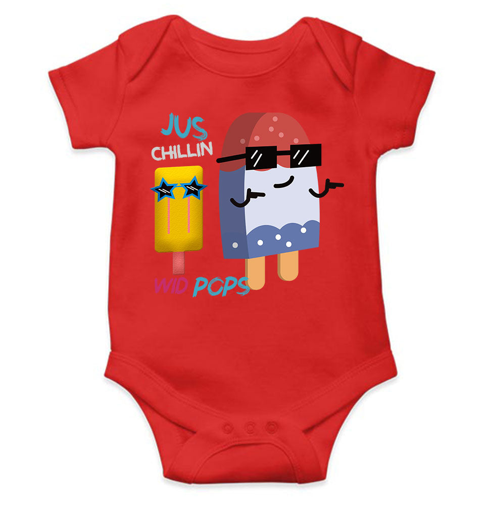 Popsicle Cartoon Rompers for Baby Boy- KidsFashionVilla