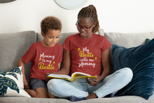 Load image into Gallery viewer, Mommy Is My Bestie Mother And Son Red Matching T-Shirt- KidsFashionVilla
