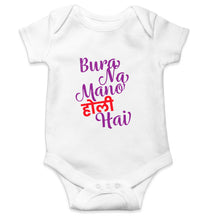 Load image into Gallery viewer, Bura Na Mano Holi Hai Rompers for Baby Boy - KidsFashionVilla
