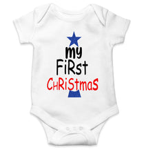 Load image into Gallery viewer, My First Christmas Rompers for Baby Girl- KidsFashionVilla

