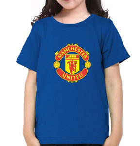 Manchester United Half Sleeves T-Shirt For Girls -KidsFashionVilla