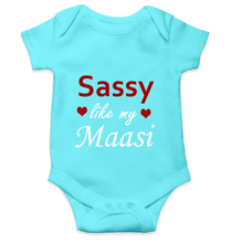 Load image into Gallery viewer, Sassy Like My Masi Rompers for Baby Boy- KidsFashionVilla
