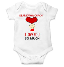 Load image into Gallery viewer, Custom Name I love My Chachi So Much Rompers for Baby Boy- KidsFashionVilla
