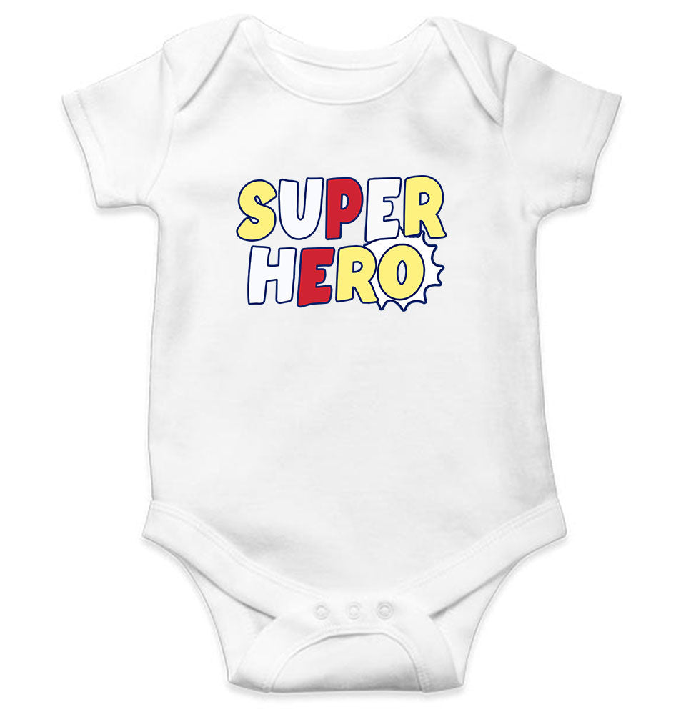 Super Heros Rompers for Baby Boy- KidsFashionVilla