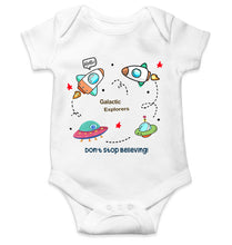 Load image into Gallery viewer, Spaceships Rompers for Baby Boy- KidsFashionVilla
