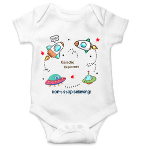 Spaceships Rompers for Baby Boy- KidsFashionVilla