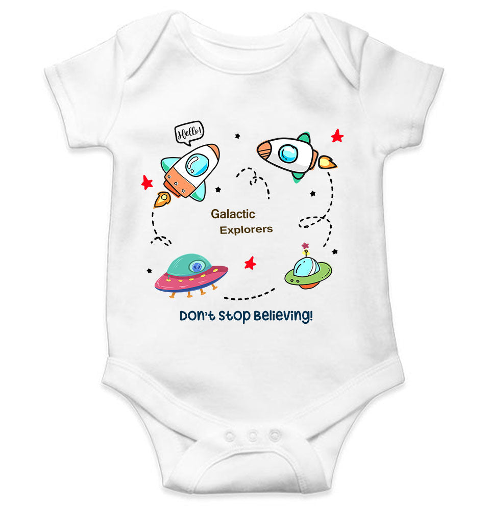 Spaceships Rompers for Baby Boy- KidsFashionVilla