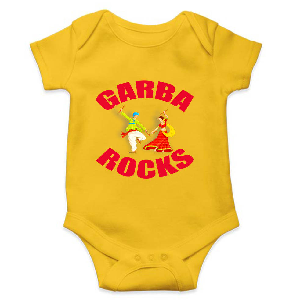 Garbha Rocks Rompers for Baby Boy- KidsFashionVilla