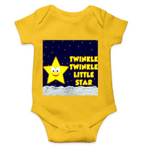 Load image into Gallery viewer, Twinkle Twinkle Little Star Poem Rompers for Baby Girl- KidsFashionVilla
