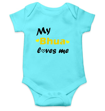 Load image into Gallery viewer, Bhua Loves Me Rompers for Baby Girl- KidsFashionVilla
