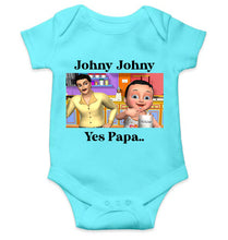 Load image into Gallery viewer, Johny Johny Yes Papa Poem Rompers for Baby Girl- KidsFashionVilla
