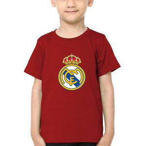 Real Madrid Half Sleeves T-Shirt for Boy-KidsFashionVilla