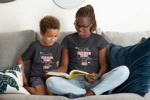 Greatest Gift Mother And Son Black Matching T-Shirt- KidsFashionVilla