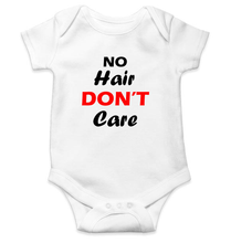 Load image into Gallery viewer, No Hair Dont Care Rompers for Baby Boy- KidsFashionVilla
