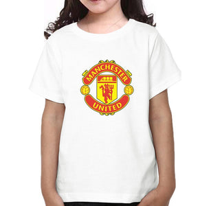 Manchester United Half Sleeves T-Shirt For Girls -KidsFashionVilla