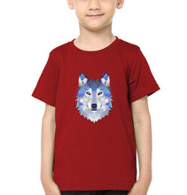 Load image into Gallery viewer, Wolf Half Sleeves T-Shirt for Boy-KidsFashionVilla
